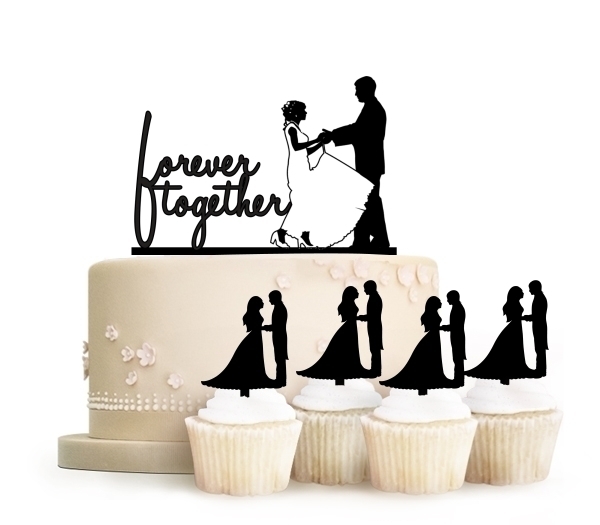 Topper Forever Together Marry Bride Groom